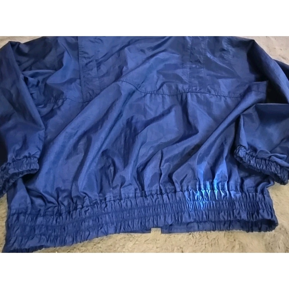 Vtg 90s Nabisco Jacket Mens XL Blue White Windbreaker Corporate Promo Advertisin - Picture 13 of 14